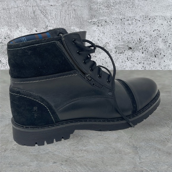 Reserved Footwear Men’s The Dartrey Black Leather & Suede Size 13 New main image 9